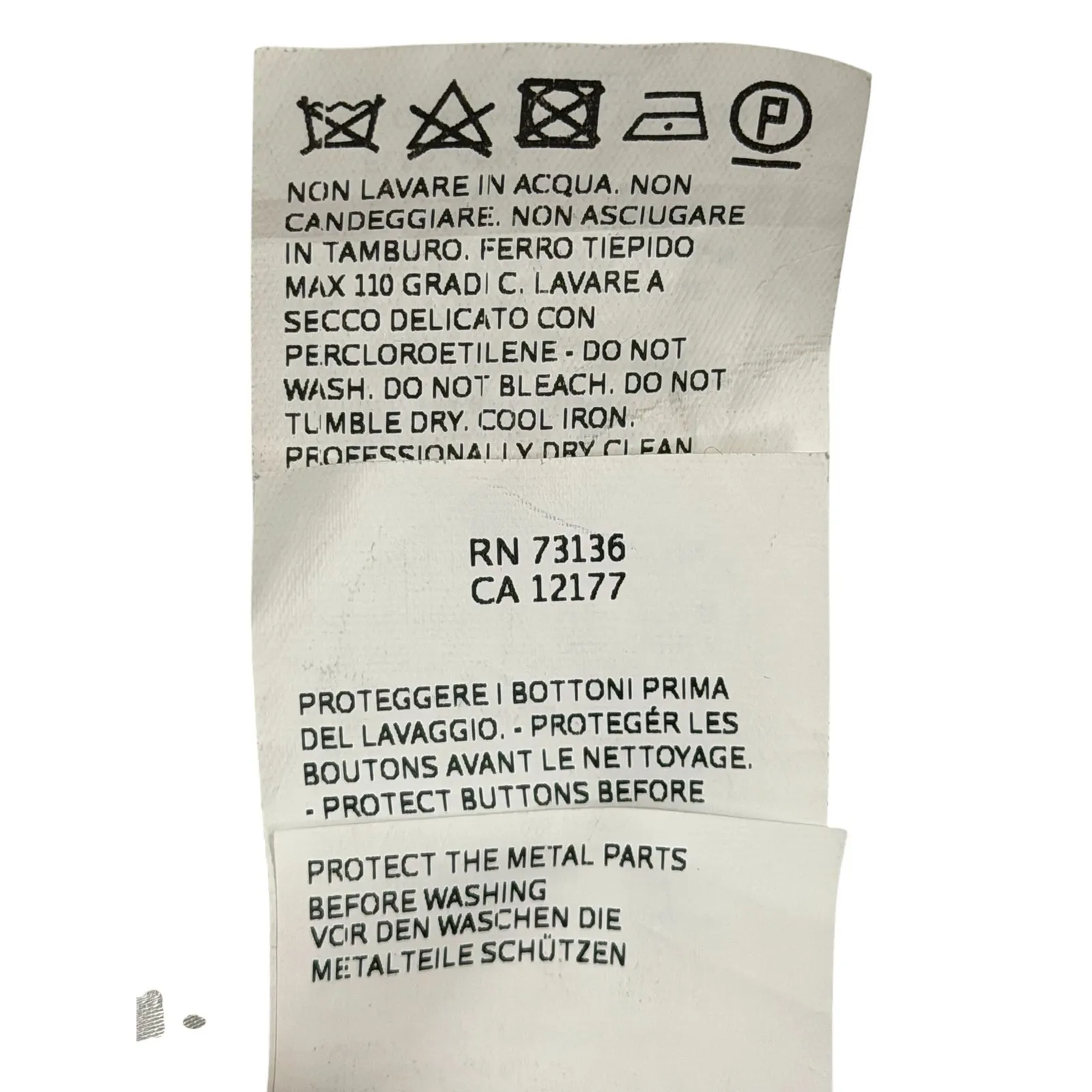 Max Mara 6 Wool flannel cigarette trousers pants luxury women's gray 26.5 inseam - Image 11