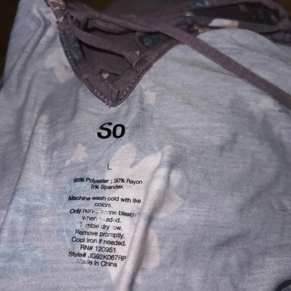 purple floral top - Image 5