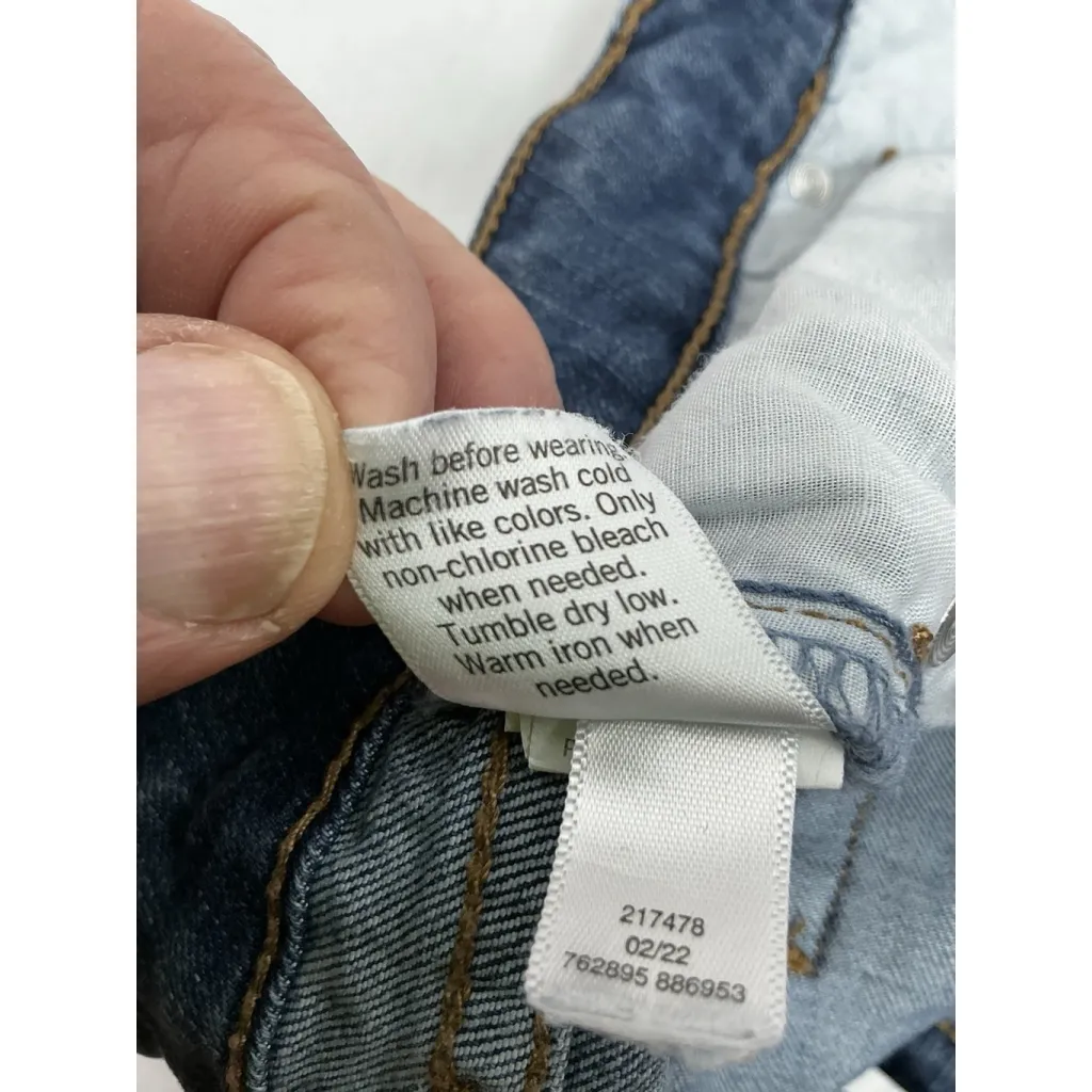 Womans Excellent Condition Nine West Super Skinny Blue Jeans Size 16 0116/P-3 - Image 5