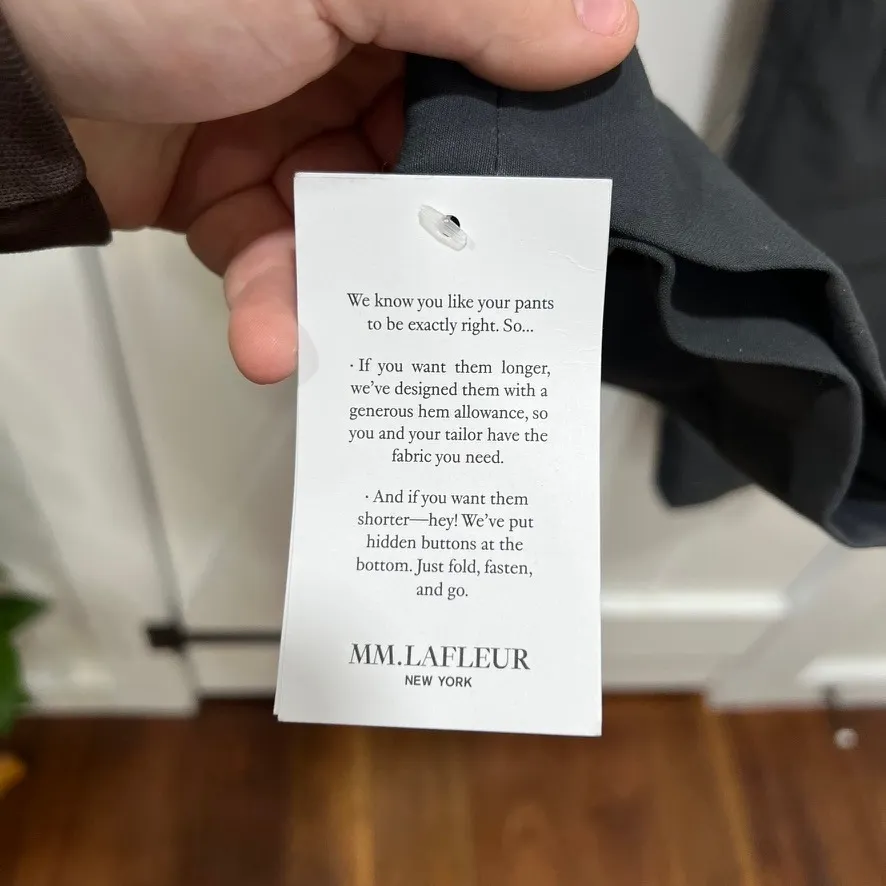 MM Lafluer Foster 3.0 Pant Womens +2 Gray NWT Career PowerStretch - Image 4