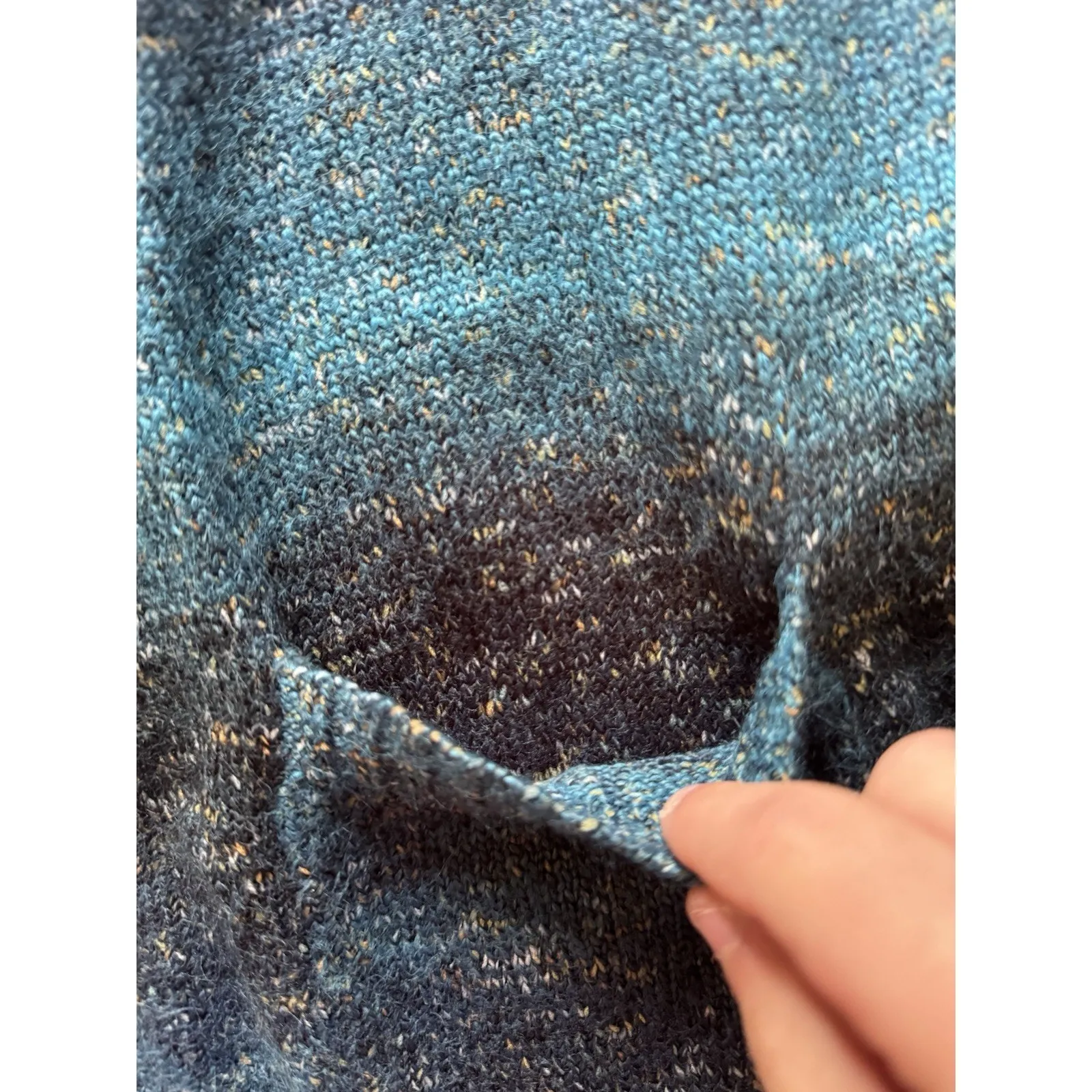 Dressbarn Open front Cardigan Sweater Women Size 2X Pockets Casual Office - Image 6