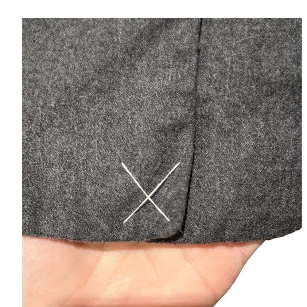 Talbots Blazer Women‎ 10P Gray Wool Fabric Woven in Italy Single Button NWOT - Image 6