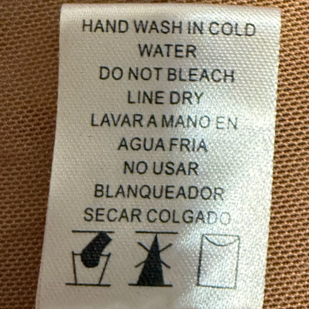 Julia By Love J Open Front Knee Length Sheer Cardigan Mocha Tan Size Medium - Image 9