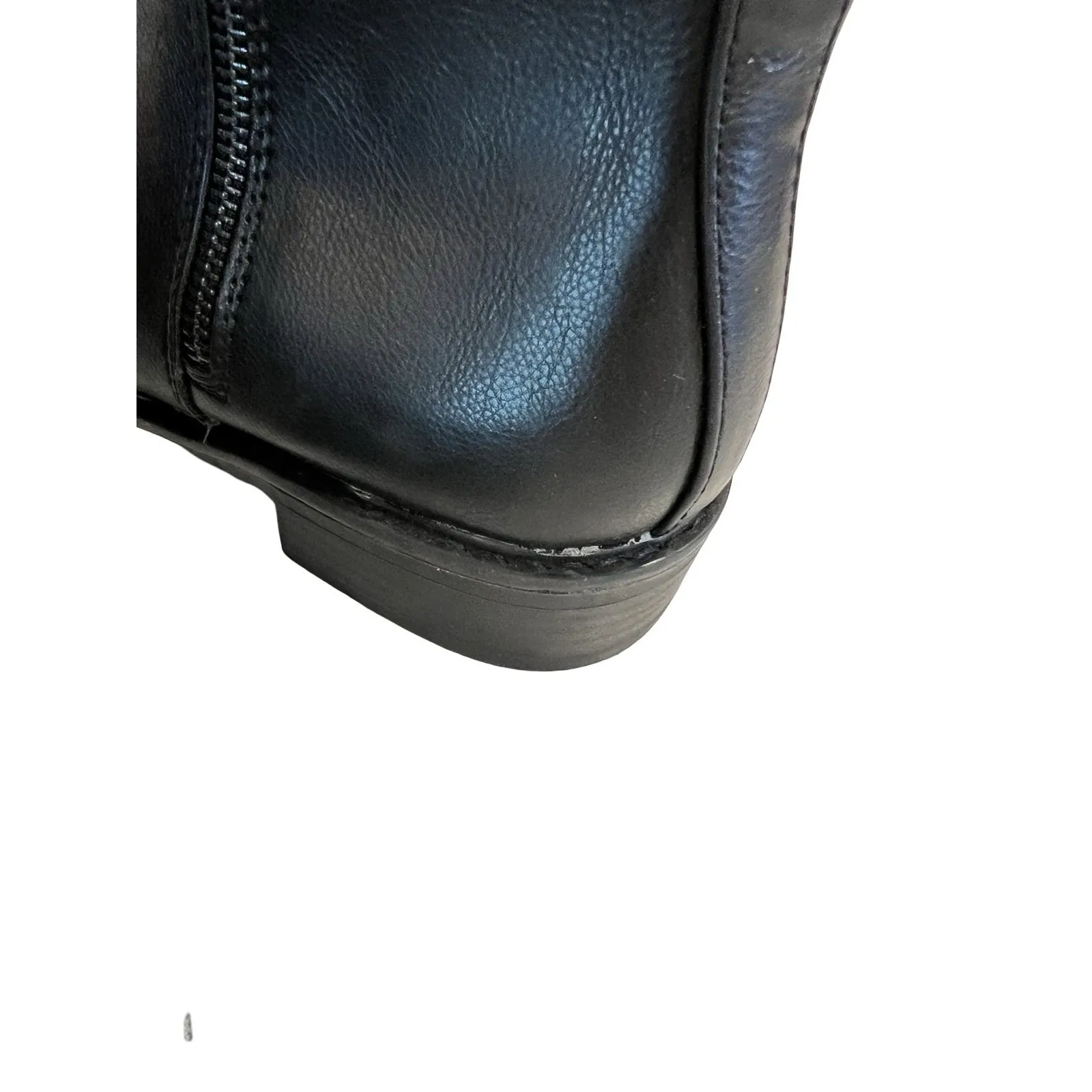 universal Thread Womens Brenna Ankle Boots with Memory Foam Insole Black 9 - Image 7