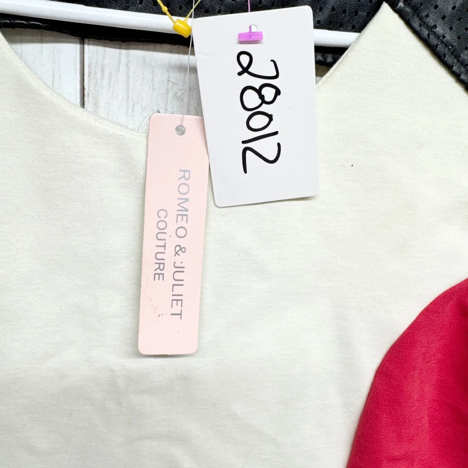 New Romeo & Juliet Couture Dress Women Size Medium Round Neck Sleeveless Mini - Image 3