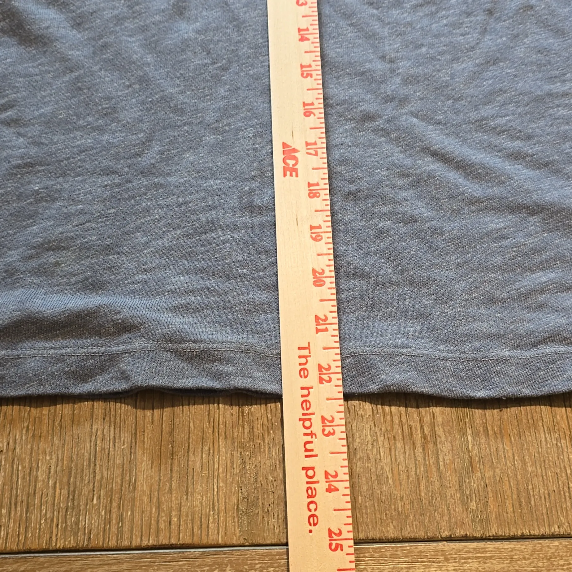 JAMES‎ PERSE Boxy v-neck pullover Top sz 3 L Cotton jersey Made in USA WXT3963CU - Image 6