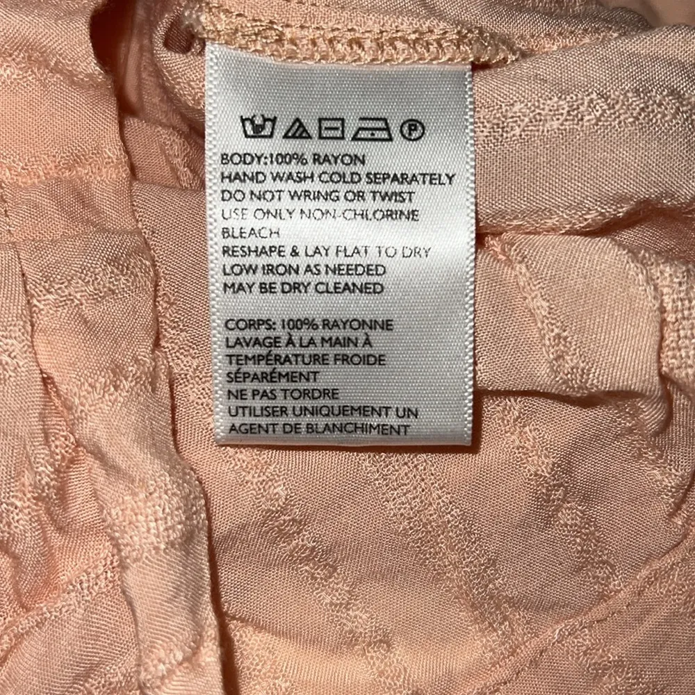 Ecote Romper Womens Medium Pink Tassel Romper Playsuit Outfit Shorts Sleeveless - Image 8