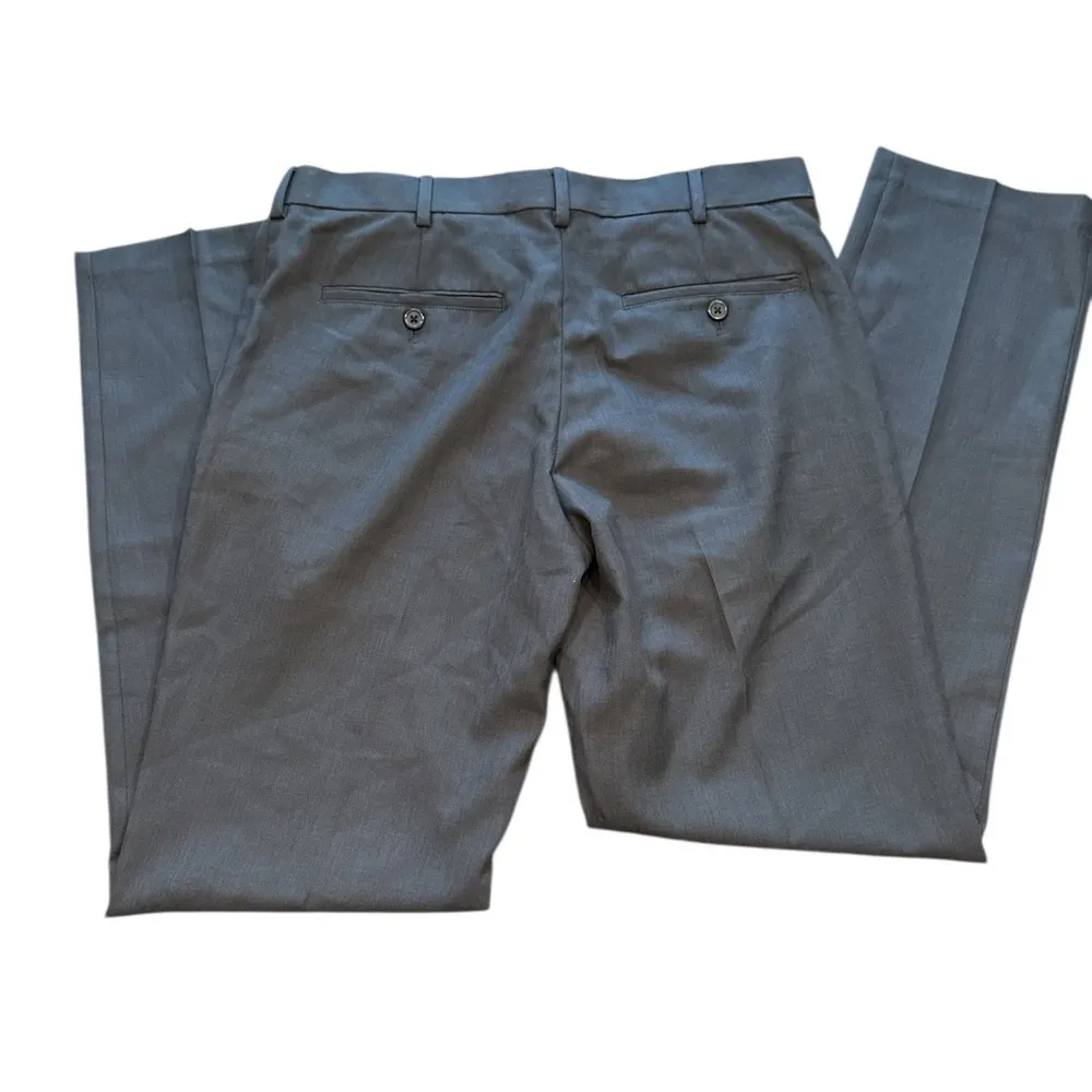 Van Heusen Gray Dress Pants - Image 6