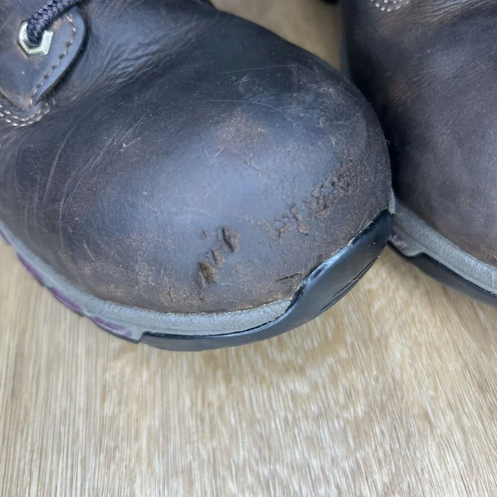 Timberland WOMEN'S 9.5 HYPERCHARGE 6-INCH WATERPROOF COMP-TOE BOOTS LACE UP - Image 4