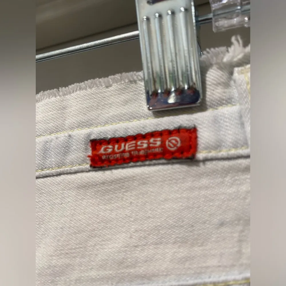 VTG 90s 2000s Y2K  Jeans Light Blue Denim Low Rise Mini Skirt - 27 - Image 8