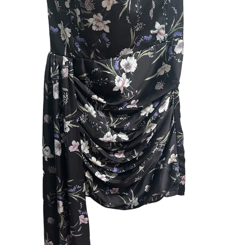 NEW NWT Katie May Chasing Dawn Strapless Dress In Midnight Floral Print - Image 6