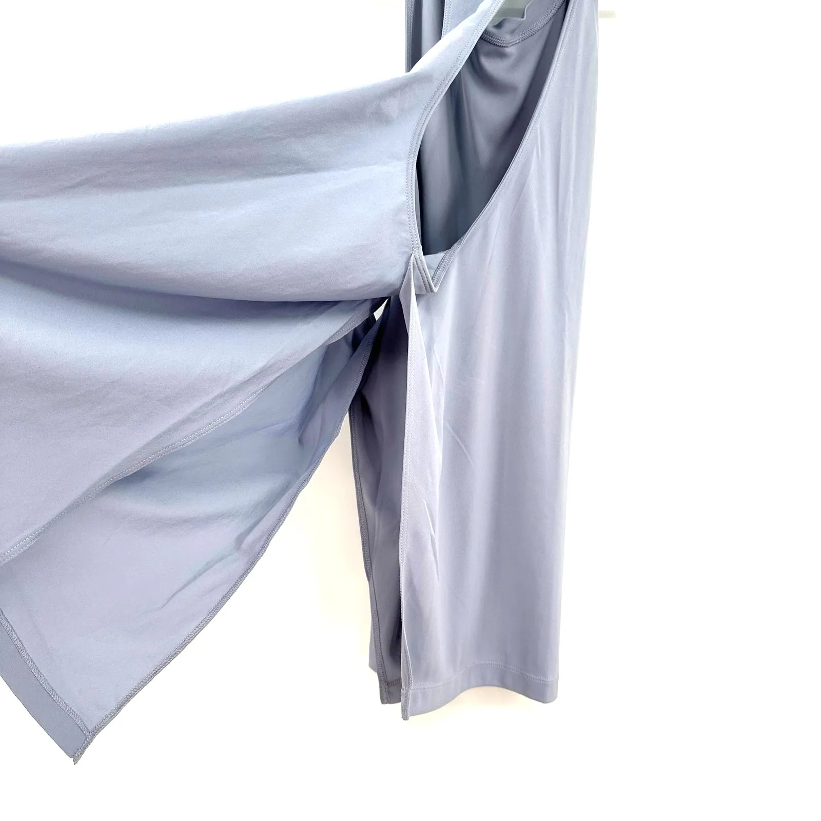 Reebok Size XL Tunic‎ Gray Sleeveless Racerback Flowy Athleisure Yoga Activewear - Image 3