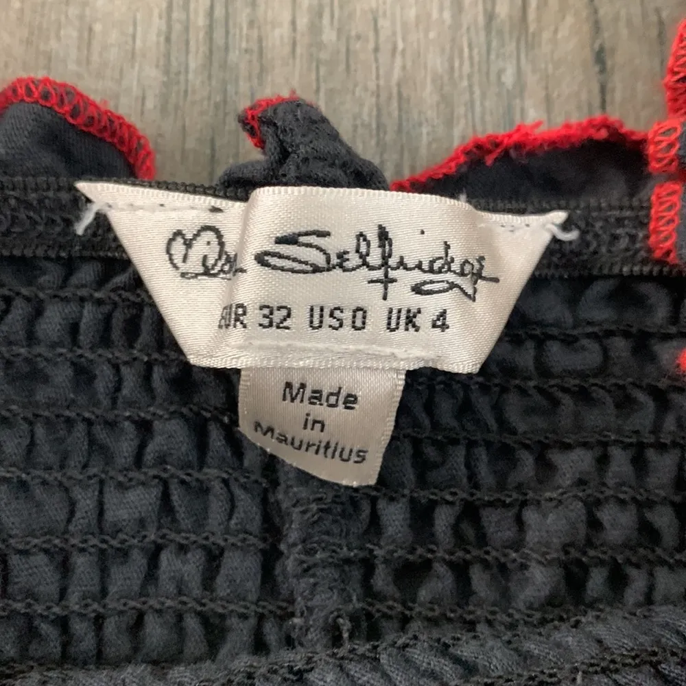 miss selfridge smocked rose tank - Image 3