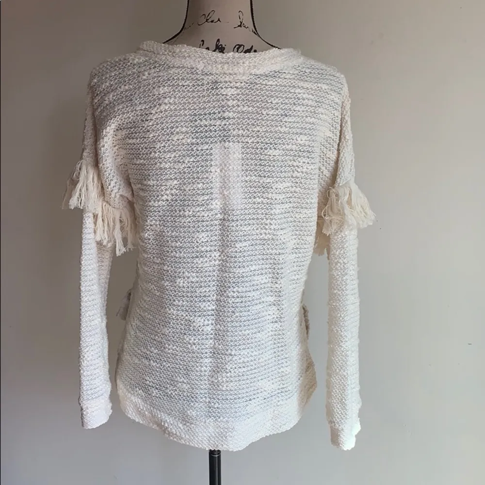 Maven West fringe sleeve sweater - Image 7