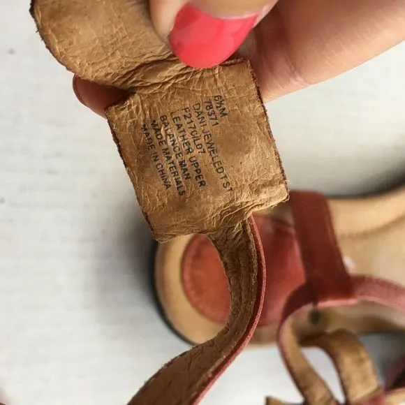 NEW Frye Dani Jeweled Leather Thong Sandal Shoes‎ - Image 6