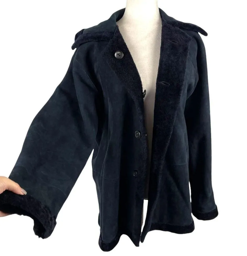 Nigel Preston & Knight 100% Real Natural Lambskin Leather Boyfriend Style Jacket Size M - Image 7