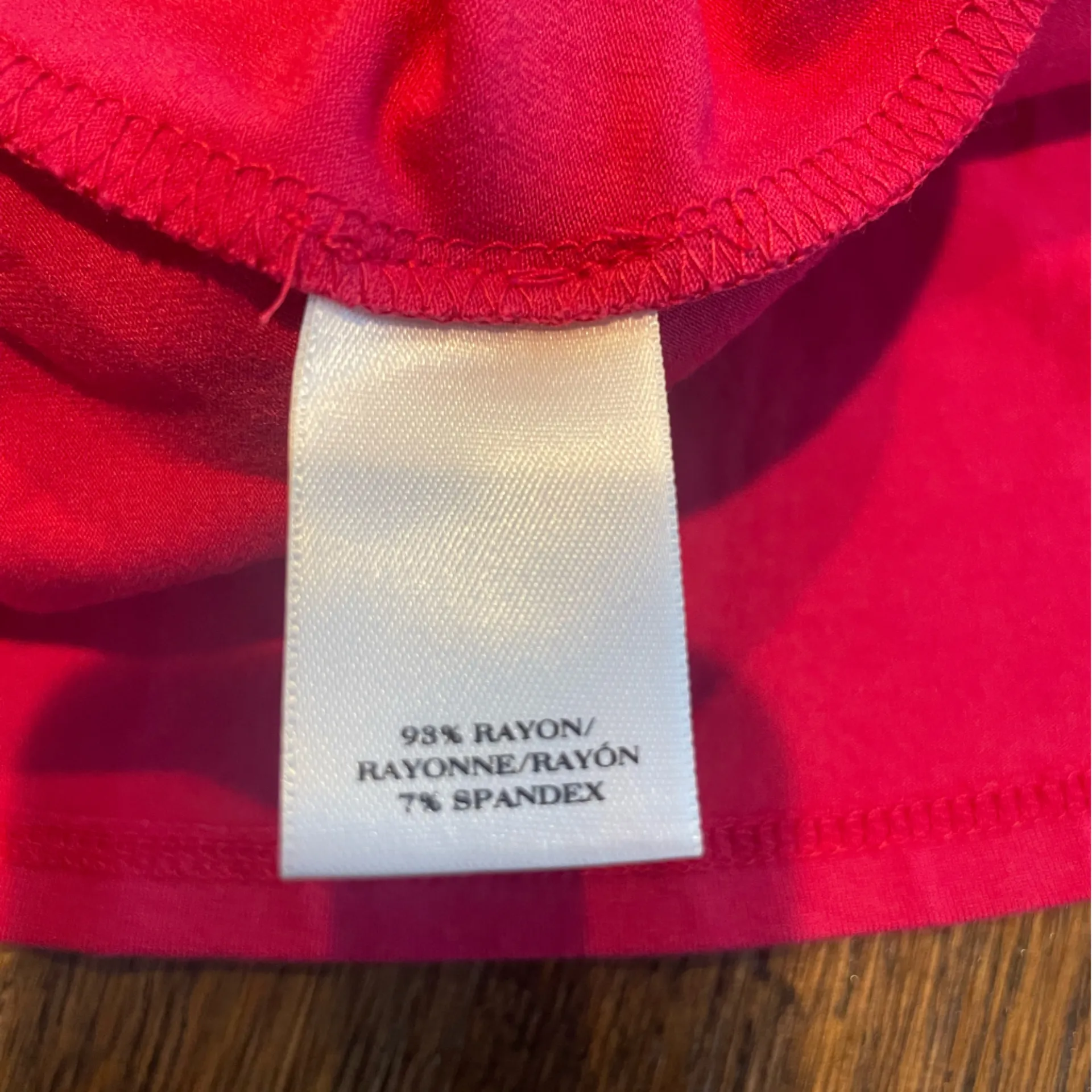 NWT Ann Taylor Pink V neck Drop Waist Dress - Size 2 - Image 4