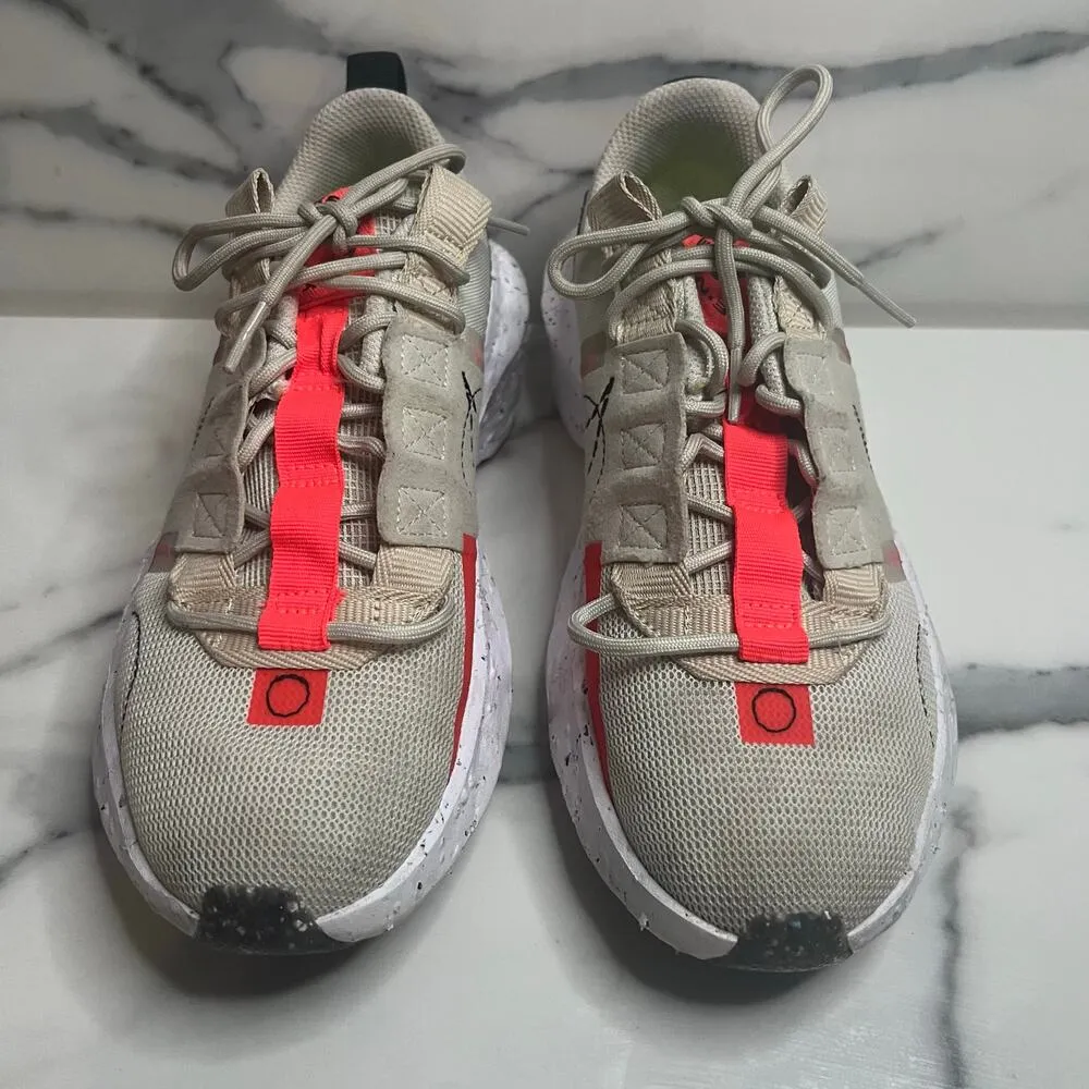 Nike Women's Light Bone Athletic Running Shoes Crater Impact Sneakers Sz 7.5 - Image 2