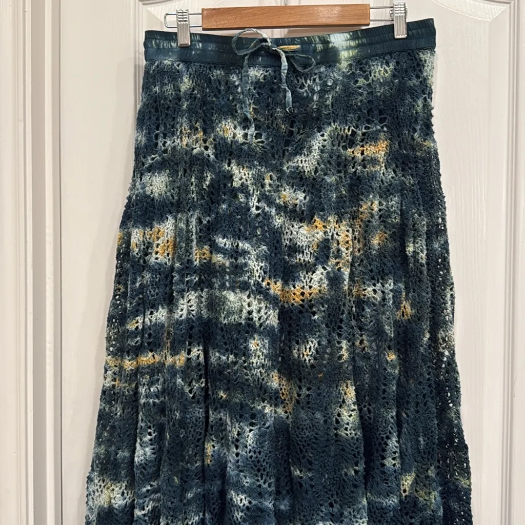 Earthbound crochet tie dye midi skirt - Image 3