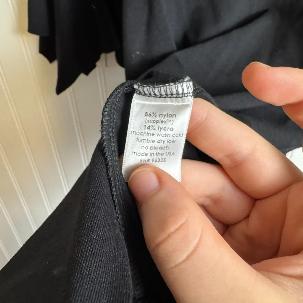 Susana Monaco X Revolve Black Handkerchief Sleeve Mini Dress J15 - Image 5