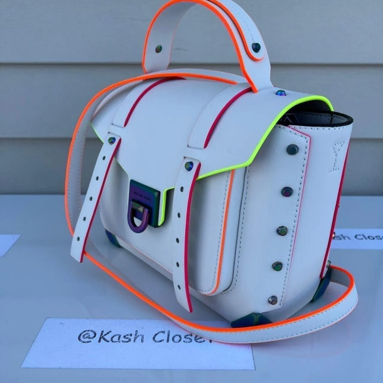 Optic White Manhattan Satchel - Image 3