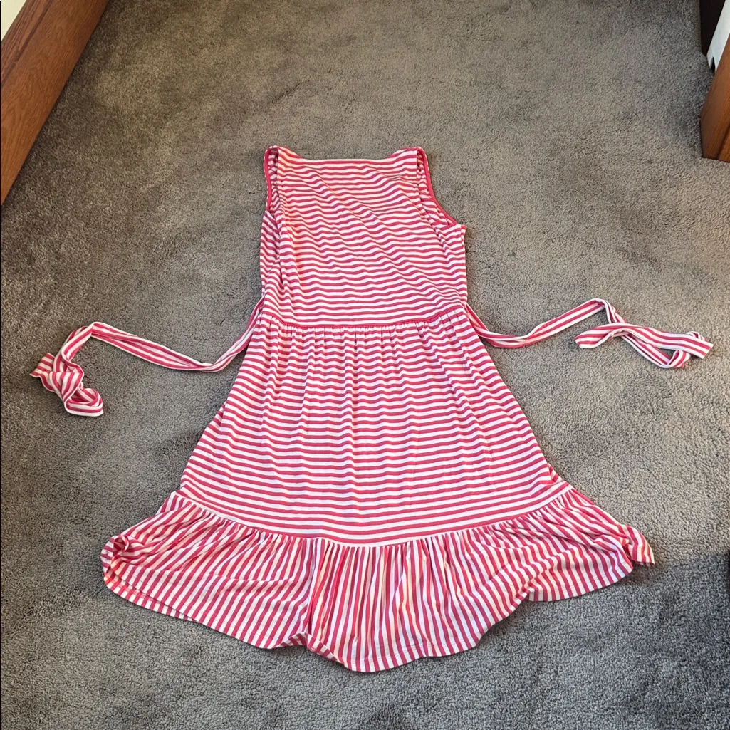 Michael Kors Striped Dress SIZE S Pink - Image 4