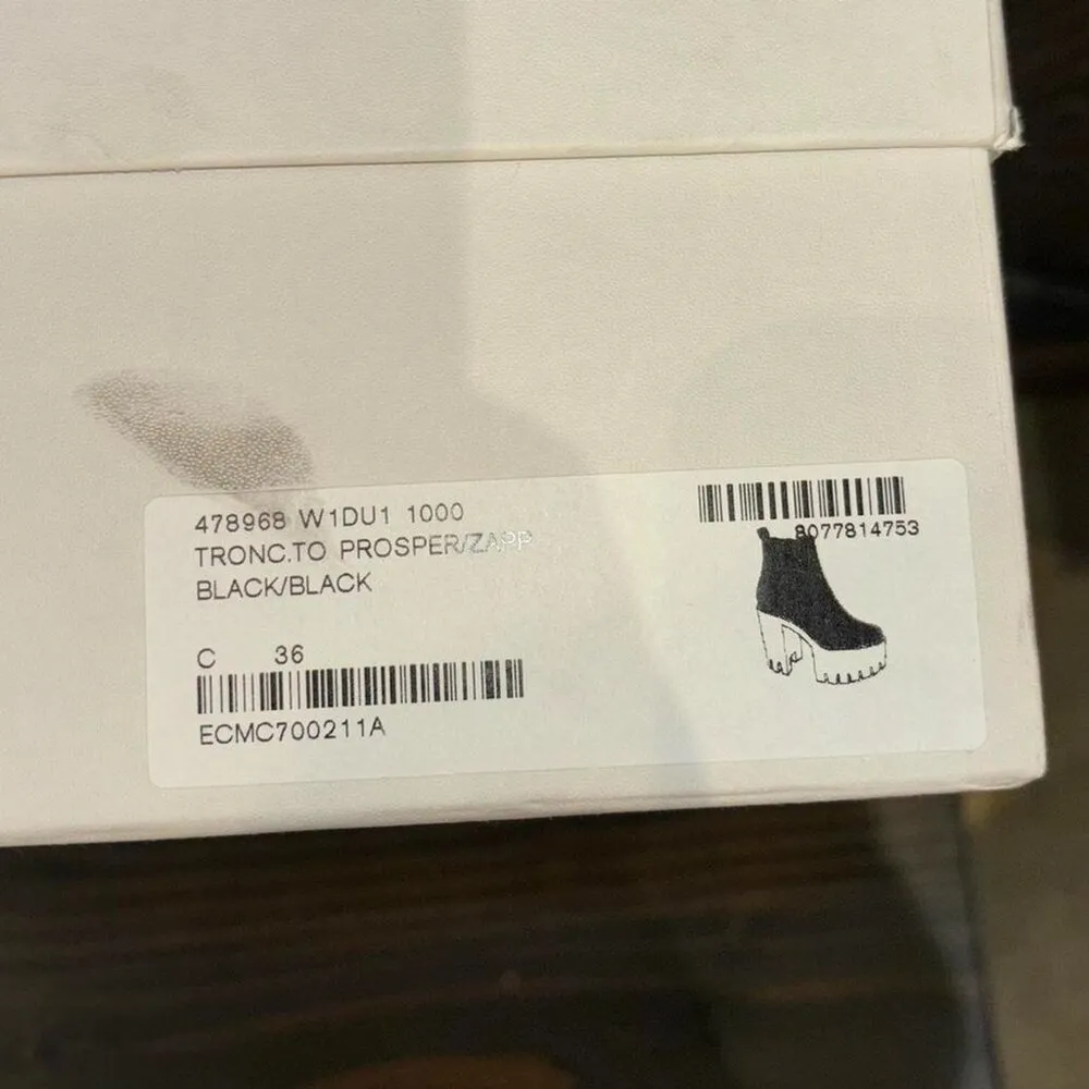 Stella McCartney monster crocodile- effect faux leather ankle boot - Image 8