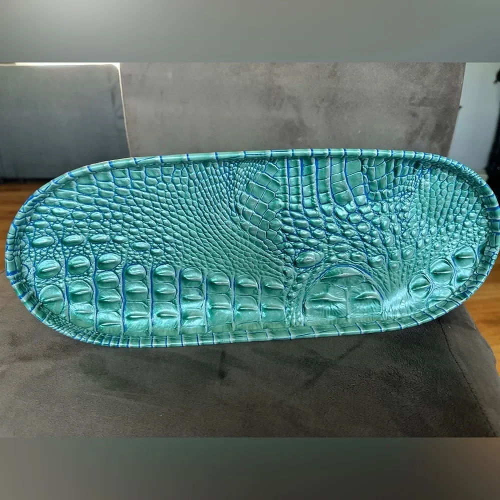 Brahmin Georgina Seafoam Melbourne Satchel Crossbody Bag NWT - Image 6