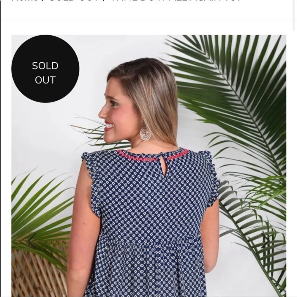 ✨ THML ANTHROPOLOGIE boho gypsy embroidered top✨ - Image 3