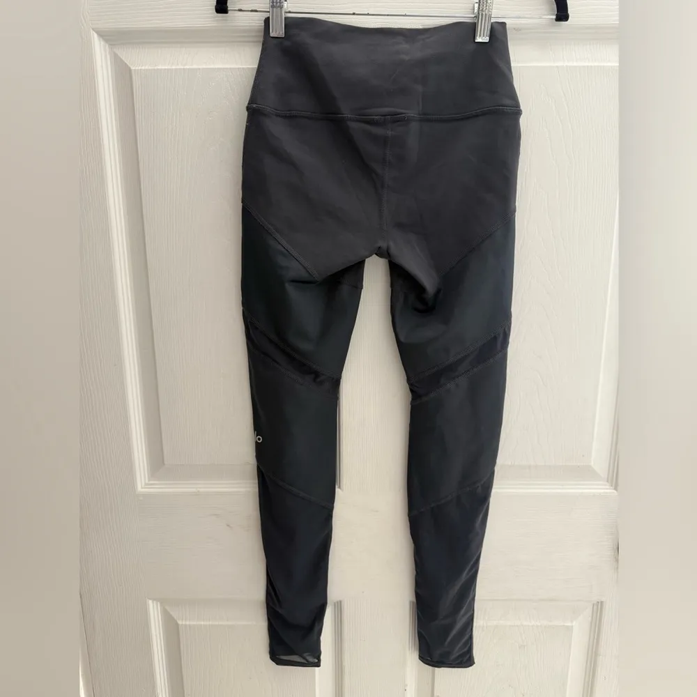 Alo Yoga Sheila high waisted mesh contrast leggings size small - Image 7