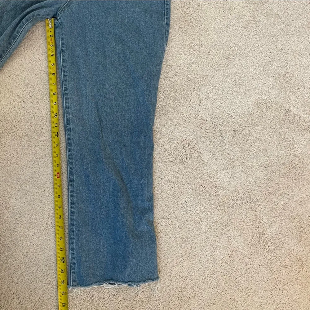 Forever 21 wide leg blue jeans size 30 - Image 10