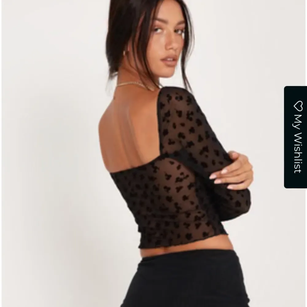 Black Sheer Top - Image 2