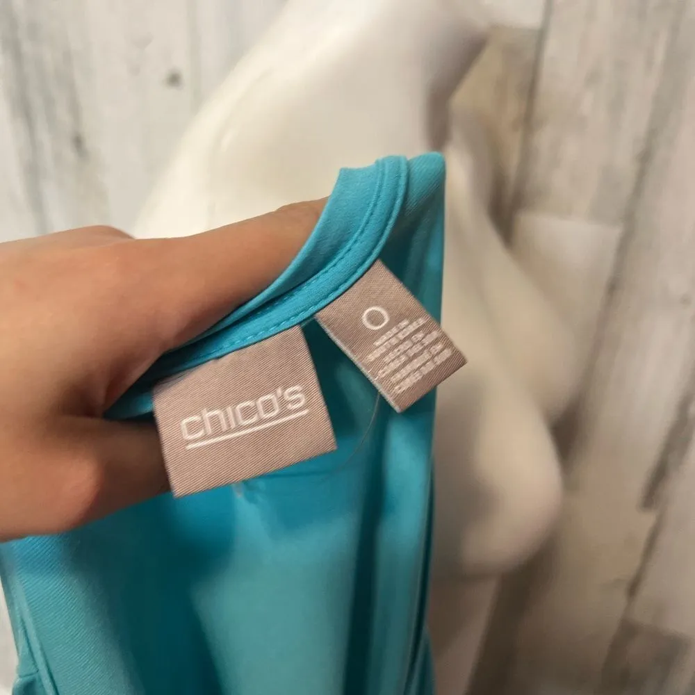 Chico's Blue top  - Image 2
