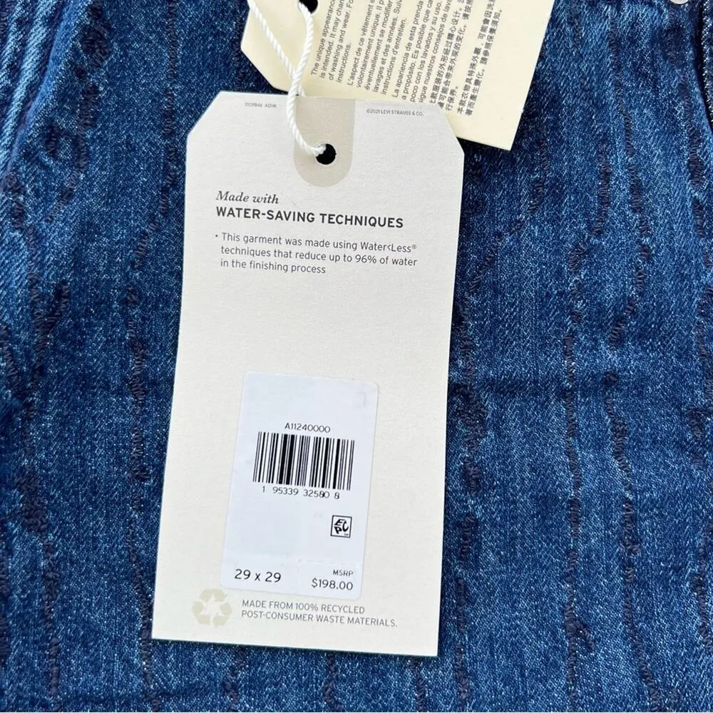 Levi’s Weathered 70s high Street ultra high rise slim straight leg jeans Size 29 - Image 5