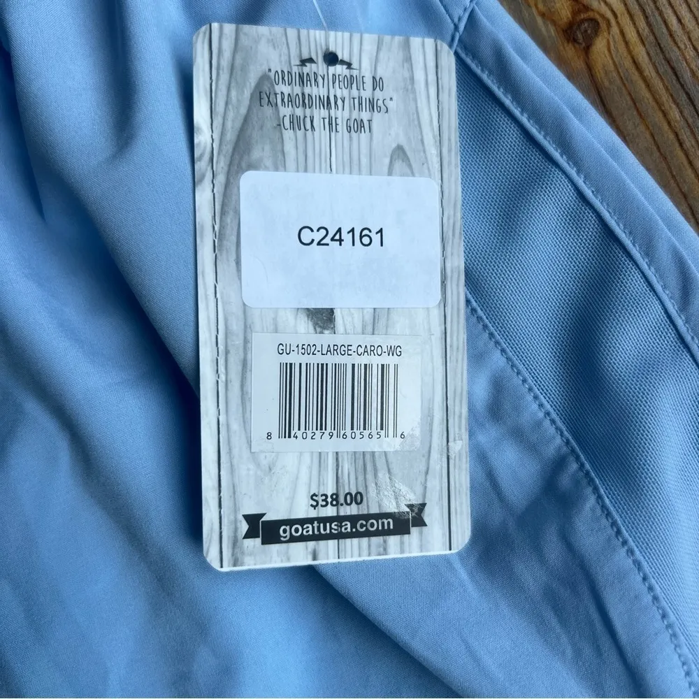 GOAT USA Women's Carolina Blue Athletic Shorts Size L SKU#C24161 Size L - Image 3