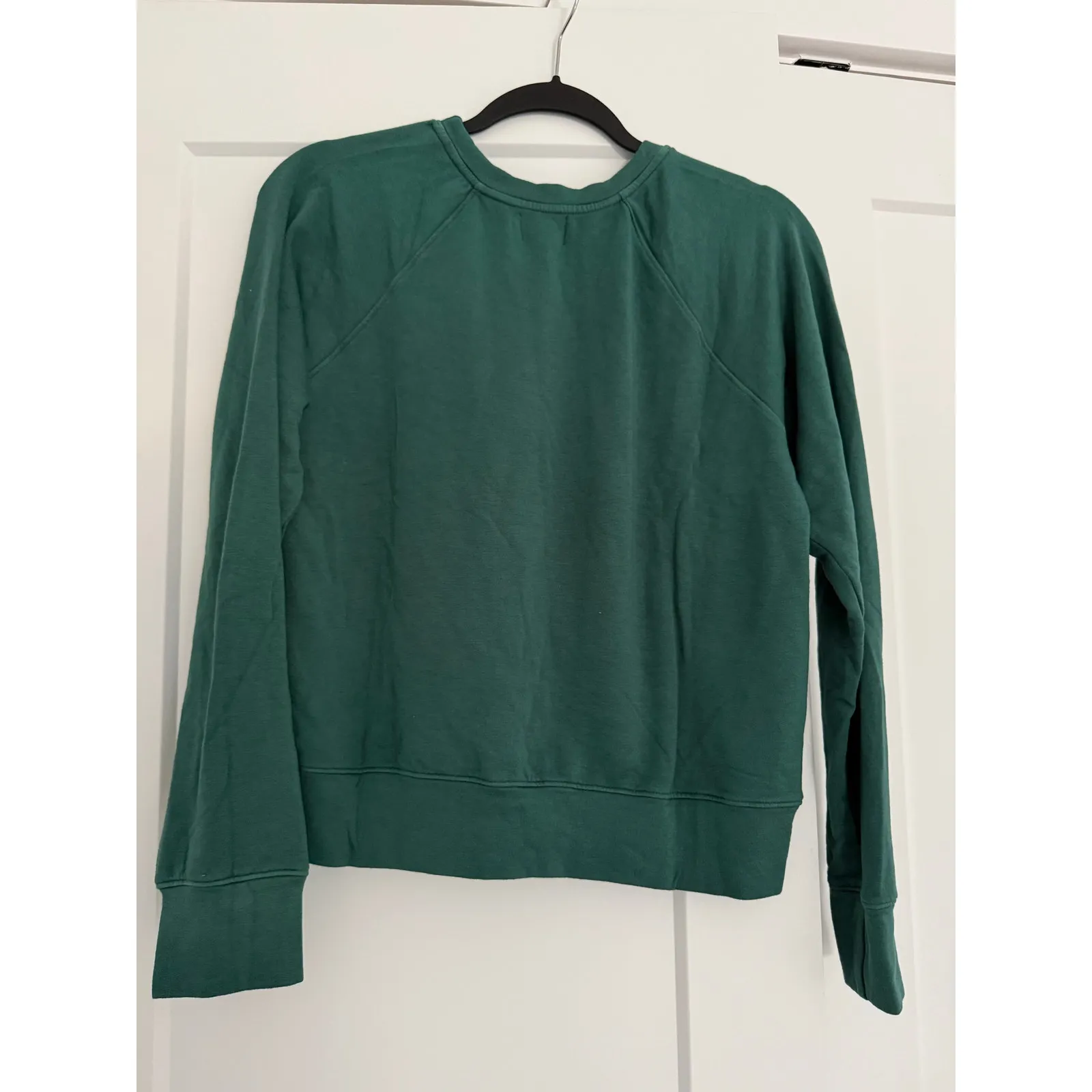 $128 New Sundry Jade with Pink Heart Raglan Pullover - Small - Image 5