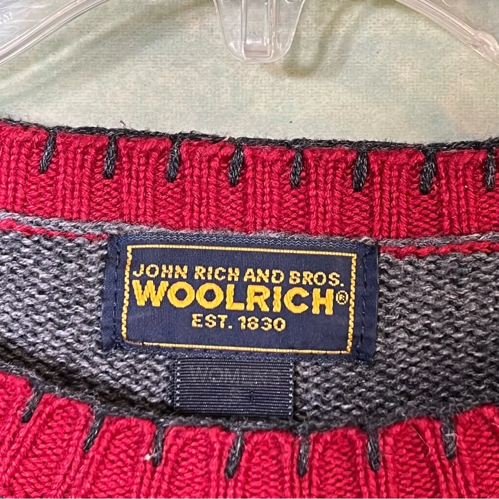 Woolrich Sweater Bear Christmas Holiday Pullover Cute Winter Cozy Gift - Image 5