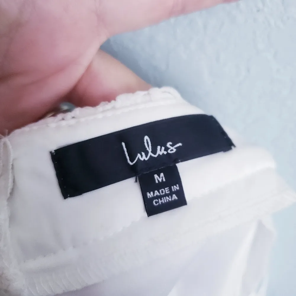 Lulus White Floral Lace Pencil Skirt - Image 7