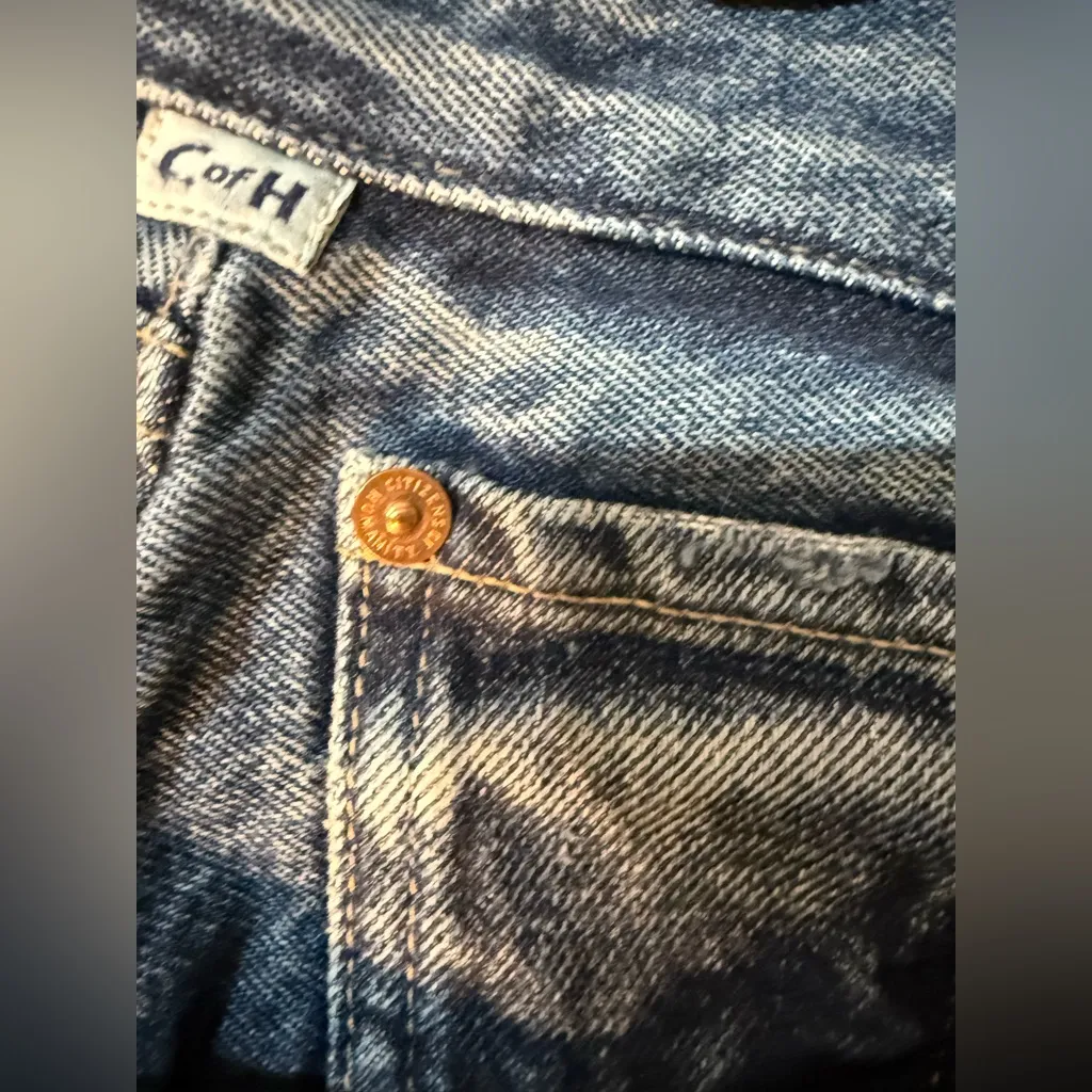 Citizens Of Humanity Dark Blue Dahlia Bow Leg Baby Roll Jeans - Image 7