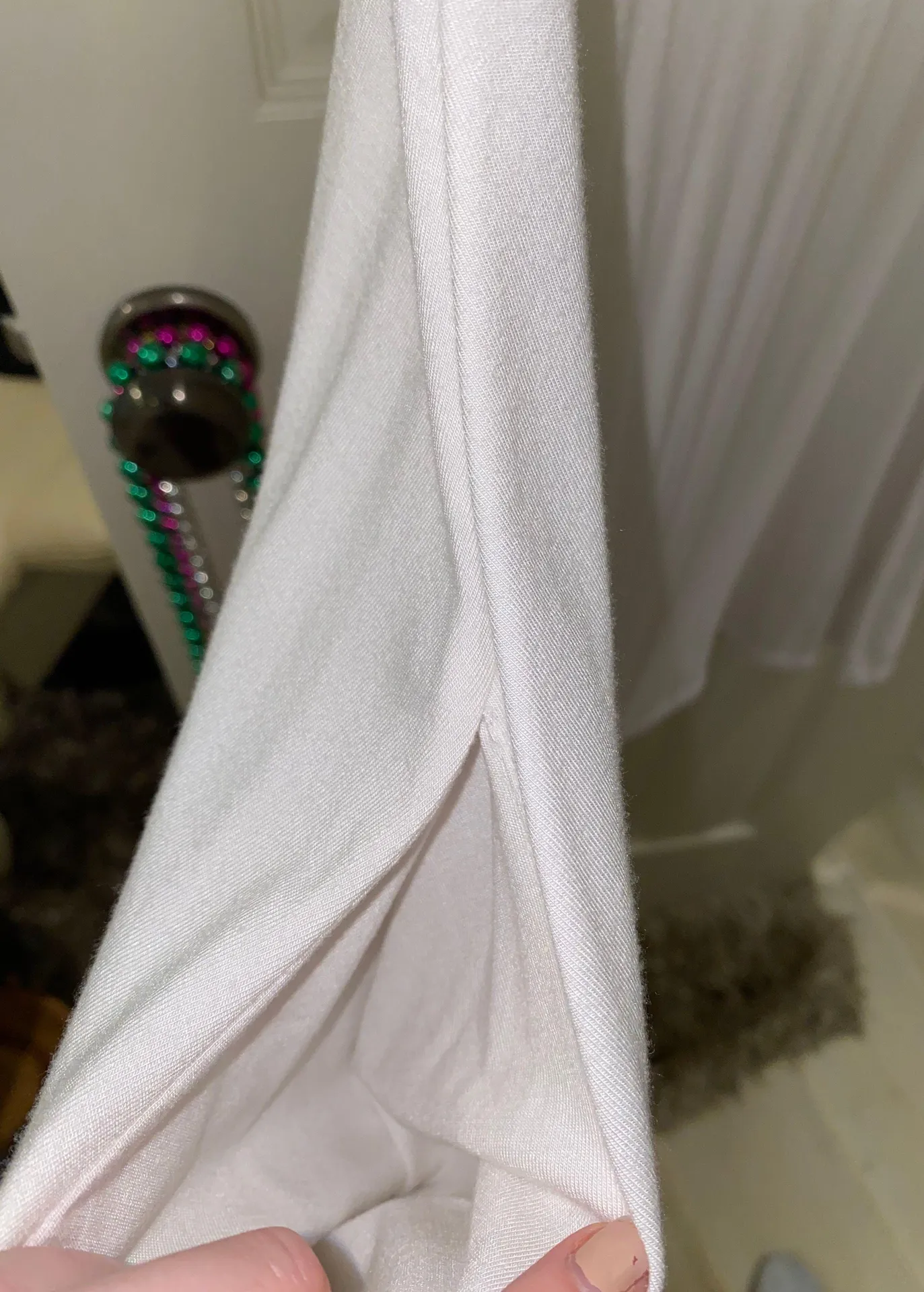 White  Like Dress with Pockets - Image 4