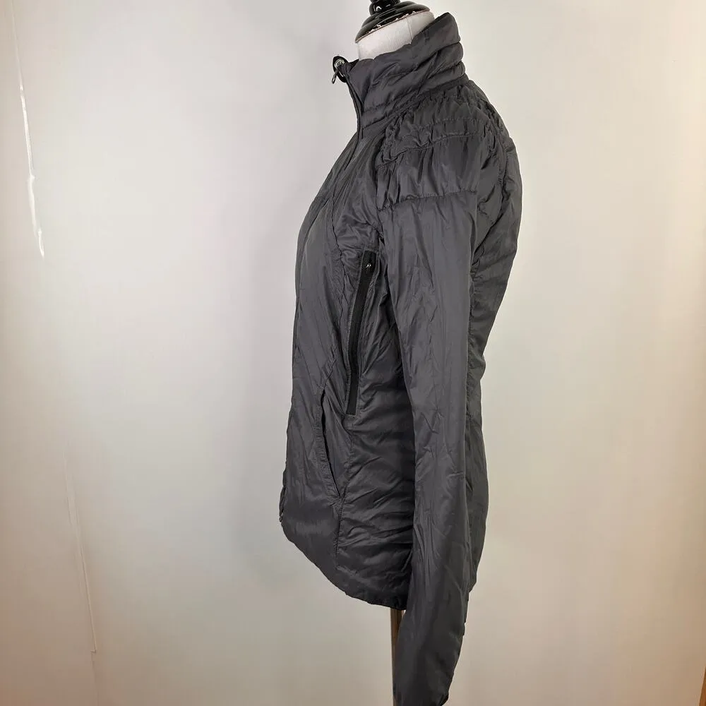 Lululemon Run Turn Around Women's Black Gray Reversible Jacket - Image 5