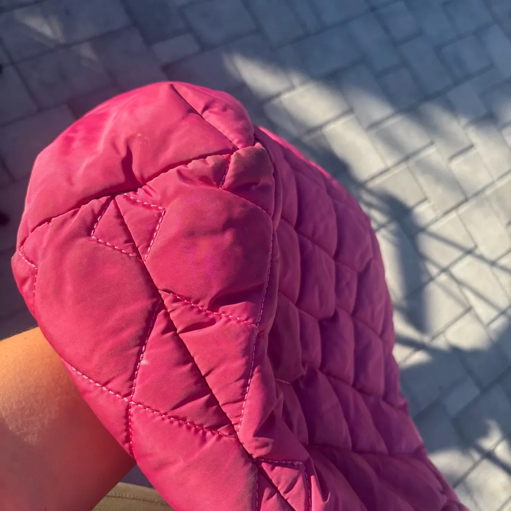 Marc Jacobs Hot Pink Quilted Tote - Image 3