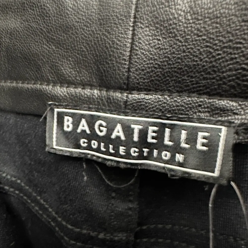 Bagatelle Collection Faux Leather 5 Pocket Skinny Pant Size 1X Black NWT - Image 5
