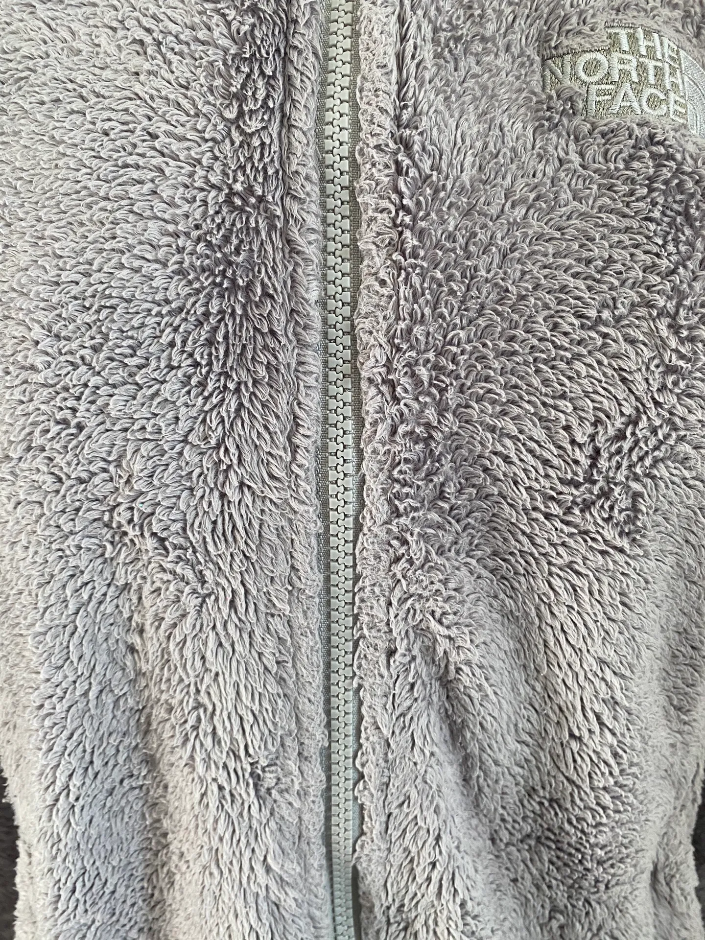 Grey Osito Fleece Full Zip Jacket - Image 4