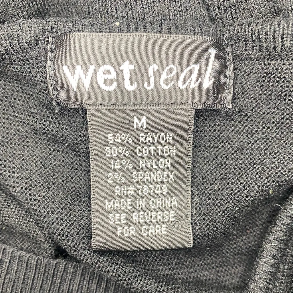 Wet Seal- Black Top - Image 6