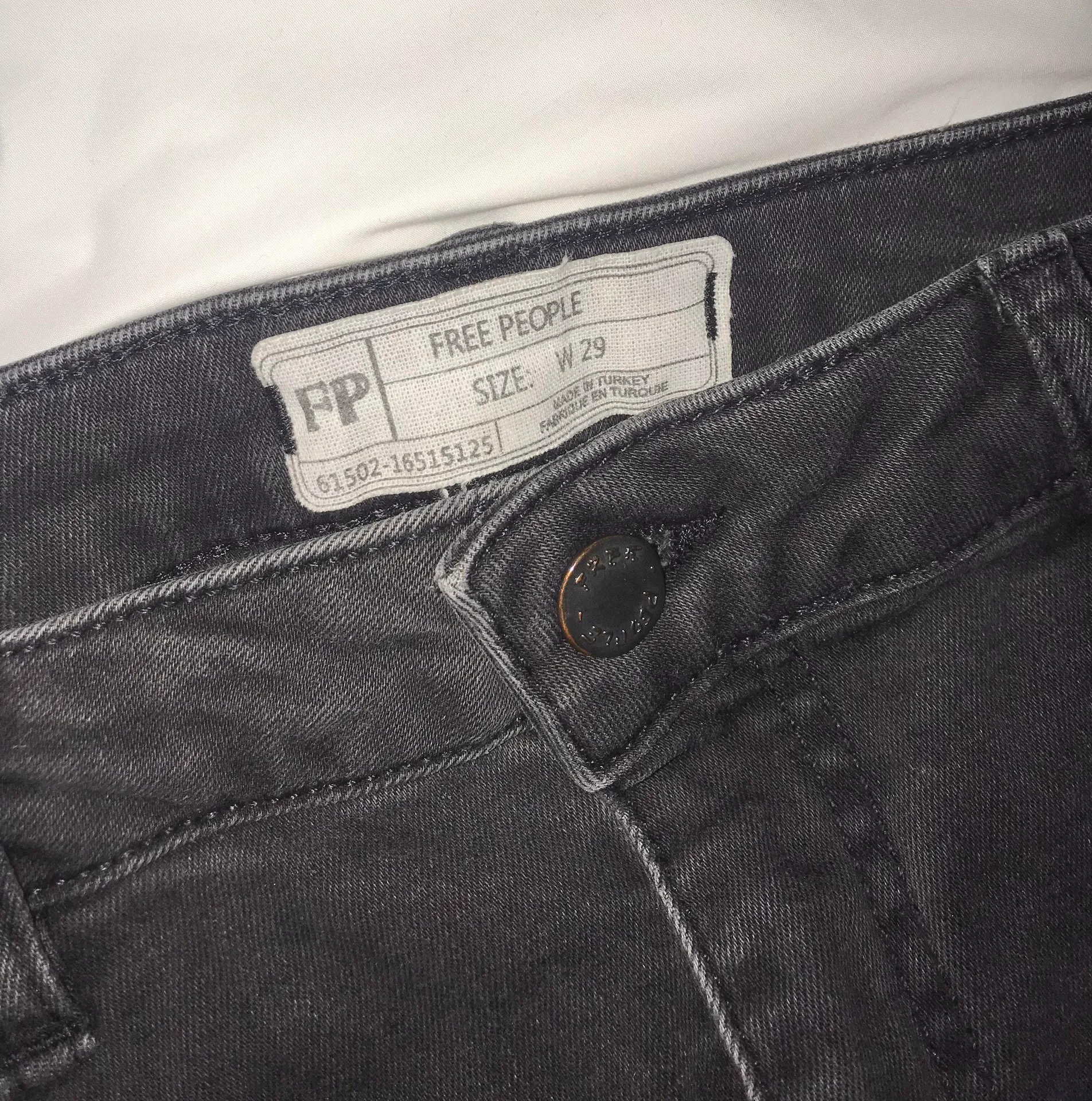 Black Fringe Jeans - Image 3