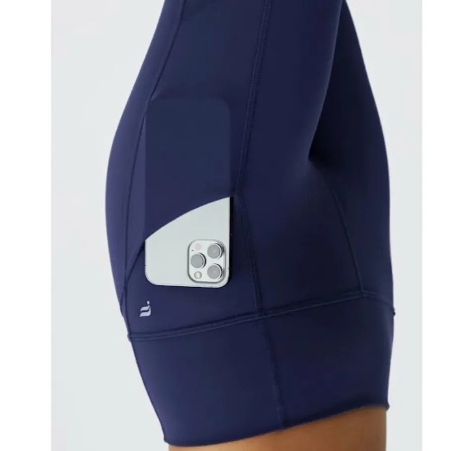 NWT Fabletics Oasis PureLuxe High Waisted 7/8 Leggings Deep Navy Blue Sz Small - Image 9