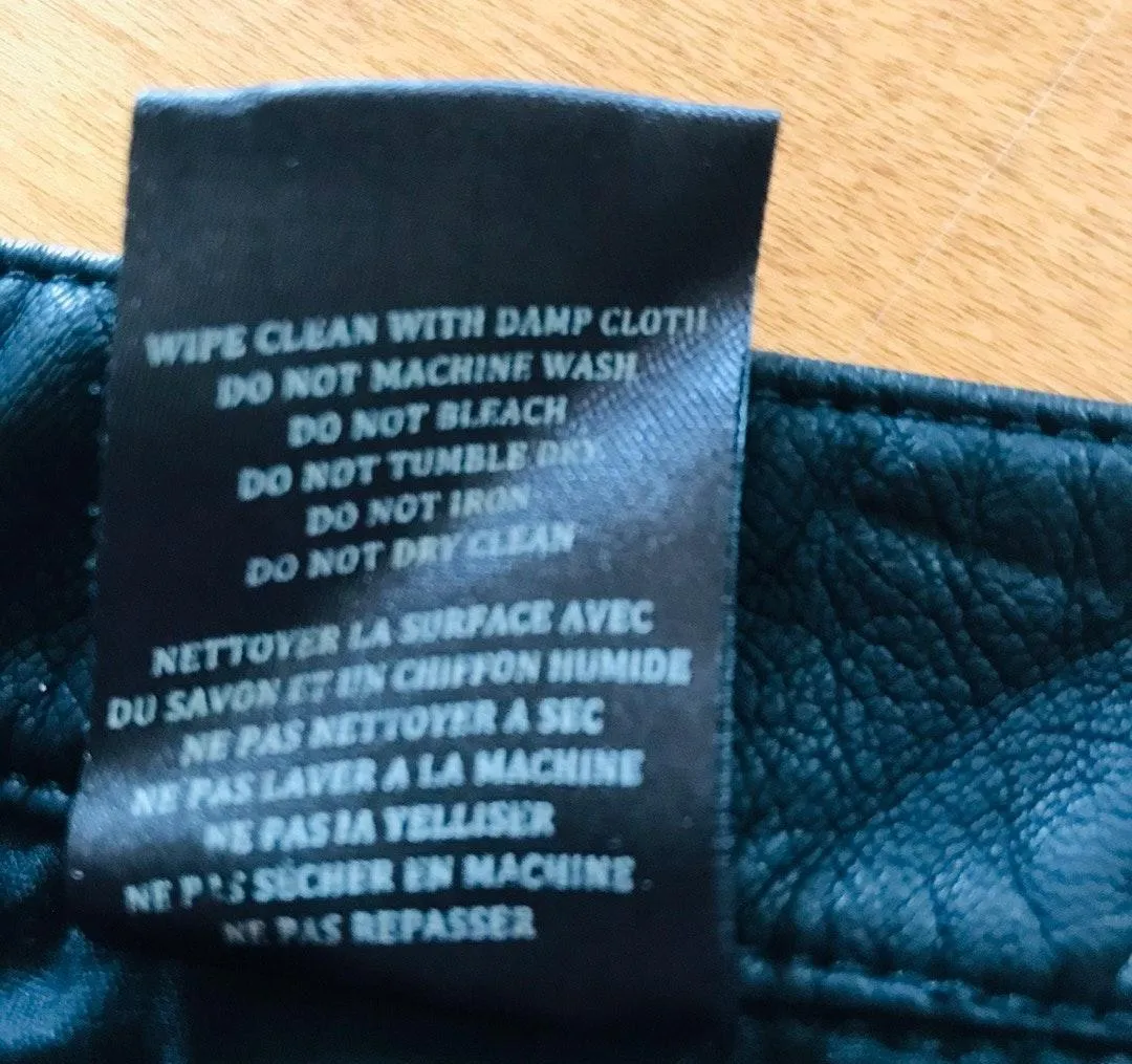 BLANK NYC Vegan Leather Shorts - Image 6