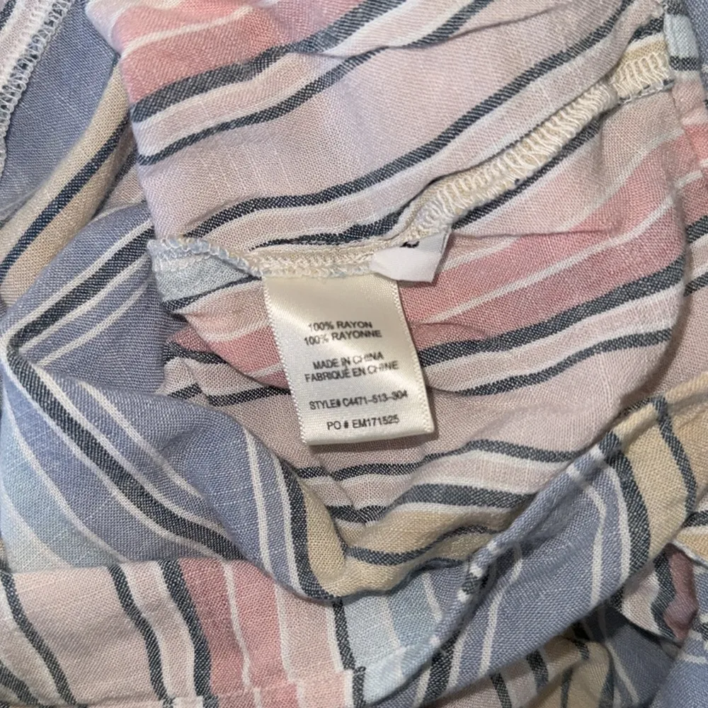 Cloth & Stone Striped Front Tie Top - Image 7