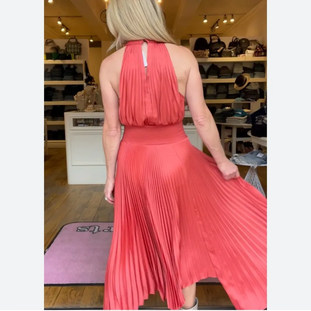 NWOT ALc dress in coral - Image 5